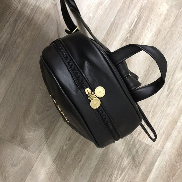 Черный женский рюкзак мини 366 фото