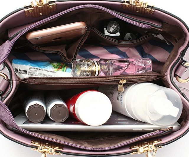 Женская сумочка с вышивкой Серый 378В фото