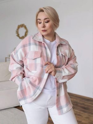 ​Женская рубашка розовая 105101 фото