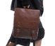 Городской женский рюкзак винтажный Темно-коричневый 1294Ж фото 16