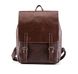 Городской женский рюкзак винтажный Темно-коричневый 1294Ж фото 5
