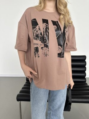 ​Жіноча стильна футболка 107220 фото