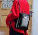 Стильный женский городской рюкзак сумка 2 в 1. Качественный рюкзачек сумочка черный коричневый 260 фото 2
