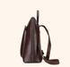 Стильный женский городской рюкзак сумка 2 в 1. Качественный рюкзачек сумочка черный коричневый 260 фото 14