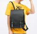 Винтажный мужской городской рюкзак эко кожа Светло-коричневый 1294М фото 9