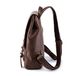 Винтажный мужской городской рюкзак эко кожа Светло-коричневый 1294М фото 3