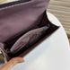 Маленькая женская сумочка клатч серая, мини сумка через плечо из эко кожи Черный 205 фото 8
