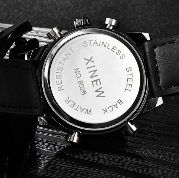 Армейские мужские наручные часы военные с подсветкой секундомером будильником 419 фото