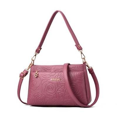 Женская мини сумочка клатч с розами Красный 201 фото