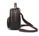 Модный женский мини рюкзак сумка Черный (без брелка) 427В фото 8