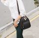 Модный женский мини рюкзак сумка Черный (без брелка) 427В фото 6
