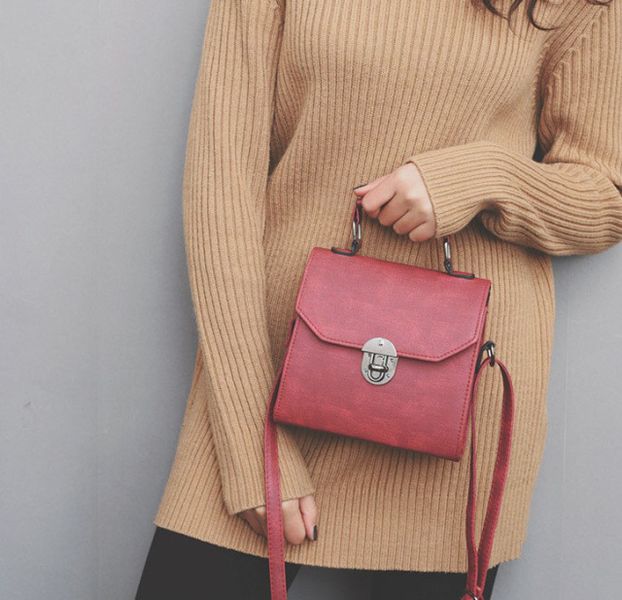 Женская мини сумочка Красный 314 фото