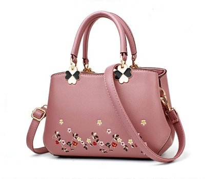 Женская сумочка с вышивкой Розовый 378Д фото