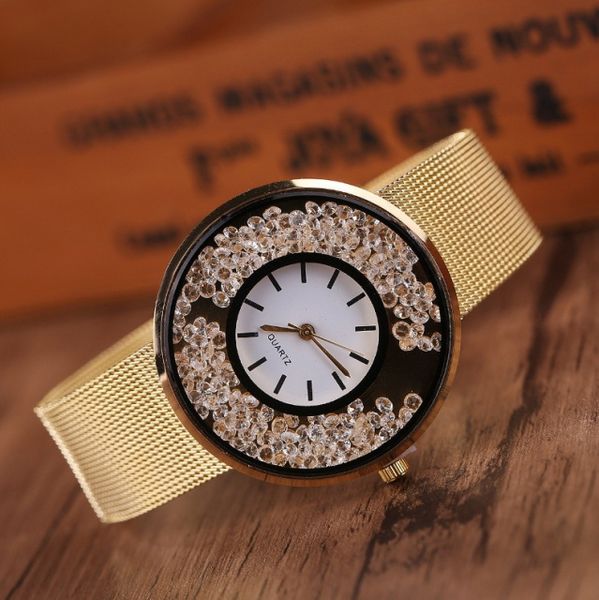 Женские наручные часы браслет Розовое золото 101 фото