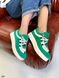 Жіночі кросівки зелені демі 8920 фото 1