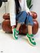 Жіночі кросівки зелені демі 8920 фото 6