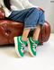 Жіночі кросівки зелені демі 8920 фото 4