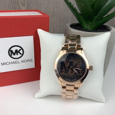 Женские наручные часы Michael Kors качественные . Брендовые часы с браслет золотистые серебристые Розовое 945Р фото